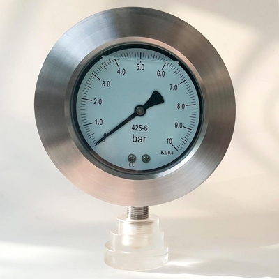 Hazardous Environments Precision Pressure Gauge 100mm Dial 10 Bar Pressure Gauge