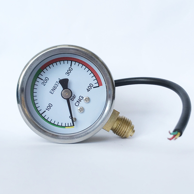 Radial CNG Pressure Gauge 400 Bar Build In Signal Cable Polycarbonate