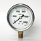 63mm 10000 psi Manometer Brass Connection Stainless Steel Liquid-filled Pressure Gauge