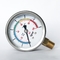 63mm 100 psi 7 kg/cm2 Chemical Manometer Brass Connection Silicone Oil Liquid Filled Pressure Gauge