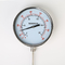 Silver 150mm Bimetal Thermometer Dial 200C Stainless Steel For Hot Water Tanks