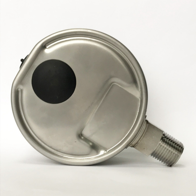 4&quot; 300 psi Radial Direction Connection Manometer 1/2&quot; NPT Vacuum All Stainless Steel Pressure Gauge