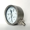 4&quot; 1 bar Radial Mount Manometer 1/2&quot; NPT Connection All Stainless Steel Pressure Gauge with Adjustable Pointer