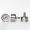 1.5&quot; Dial 160 psi Oil Manometer 316 SS Tube/Socket All Stainless Steel Pressure Gauge