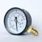 Painted Steel Case 250 Psi Pressure Gauge Brass Connection Lower Mount Glass Lens