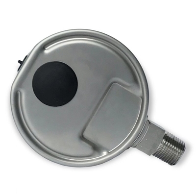 All Stainless Steel Water Pressure Gauge Glycerin Manometer 100mm