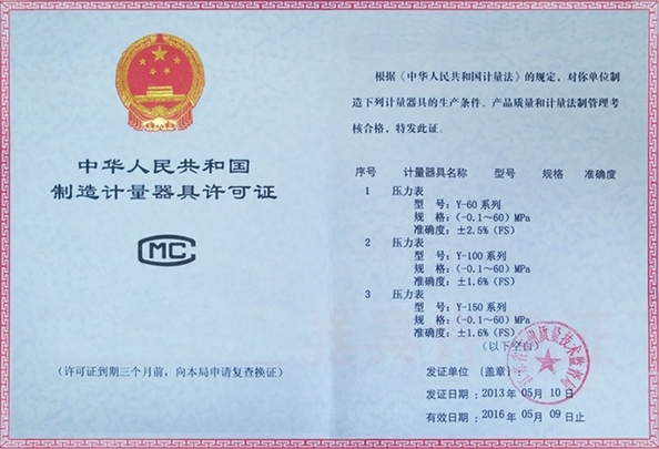 China Wesen Technologies (Shanghai) Co., Ltd. Certification